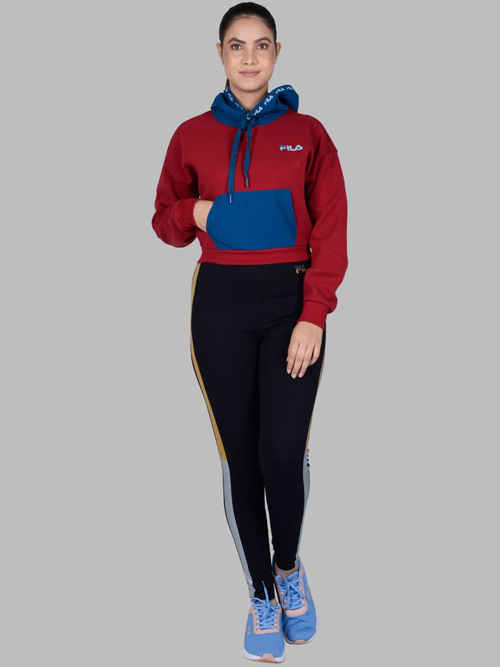 Fila White Tina Women's Hoodie
