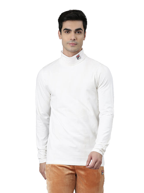 Fila Black 19th Roll Neck Men's T-Shirt