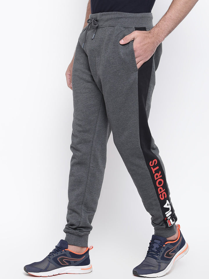 Fila White Baxter Men's Cuffed Jogger