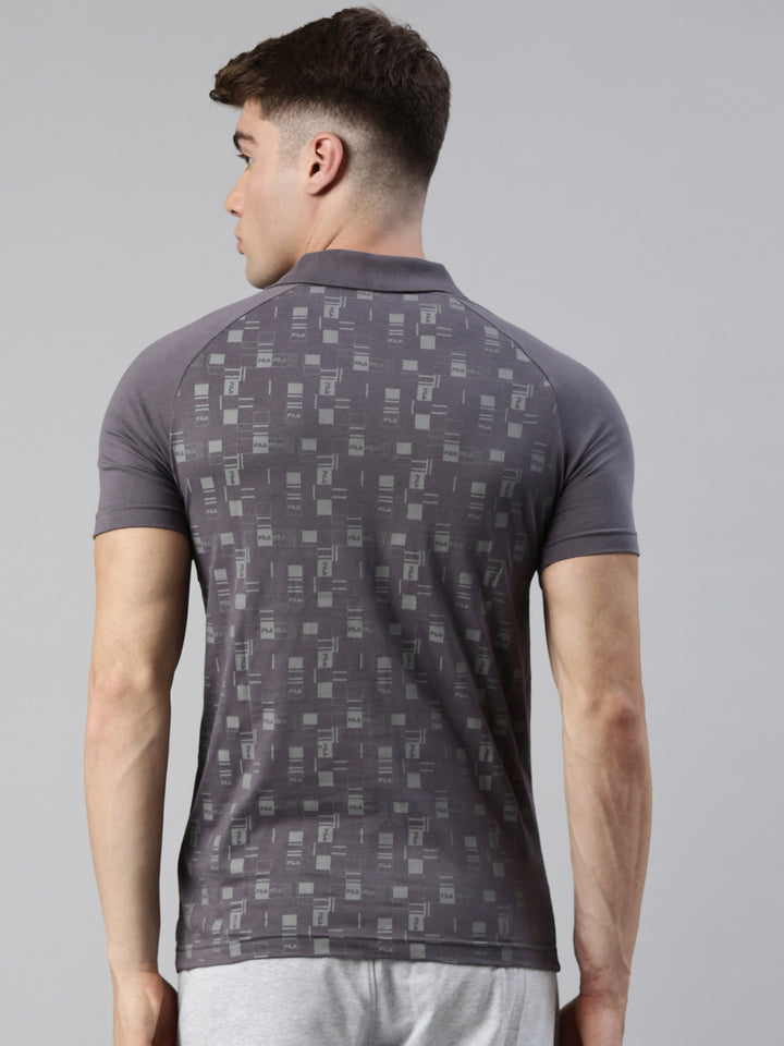Fila Peacoat Cosma Men's All Over Print Polos