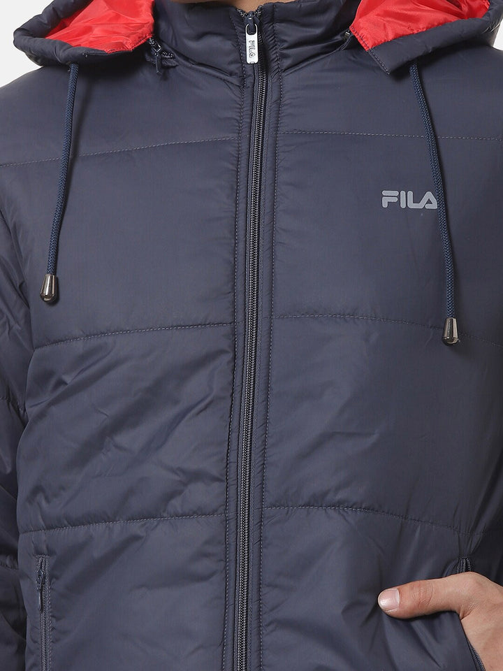 Fila White Romy Men's Quilted Jacket
