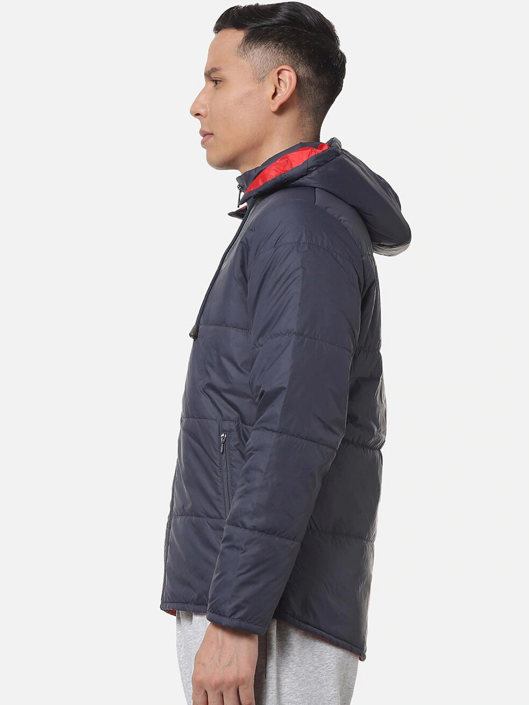 Fila White Romy Men's Quilted Jacket