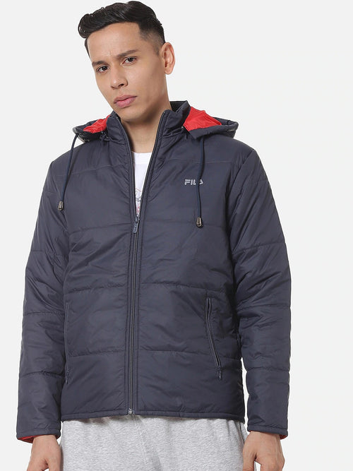 Fila White Romy Men's Quilted Jacket