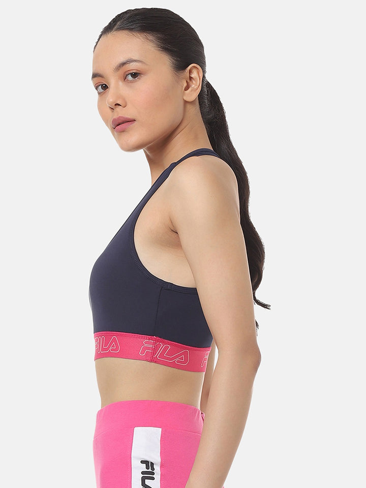 Fila White Rosa Women's Sports Bra