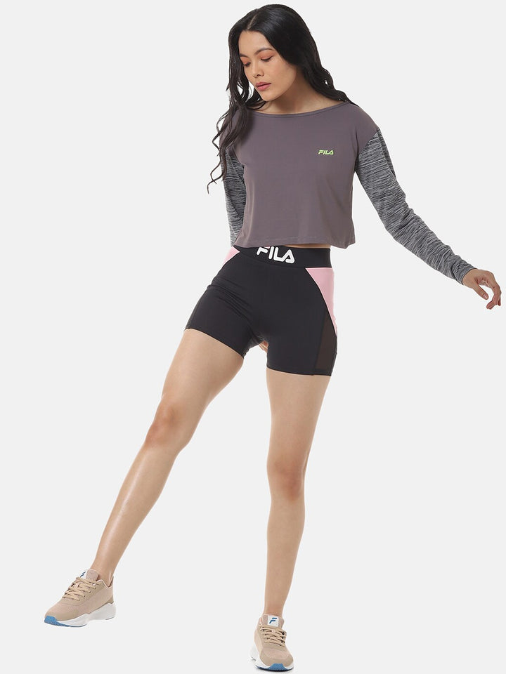 Fila White Kay Women's Training Shorts