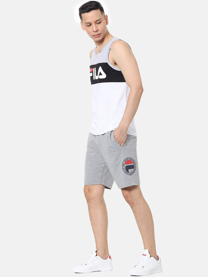 Fila Grey Jason Men's Logo Shorts