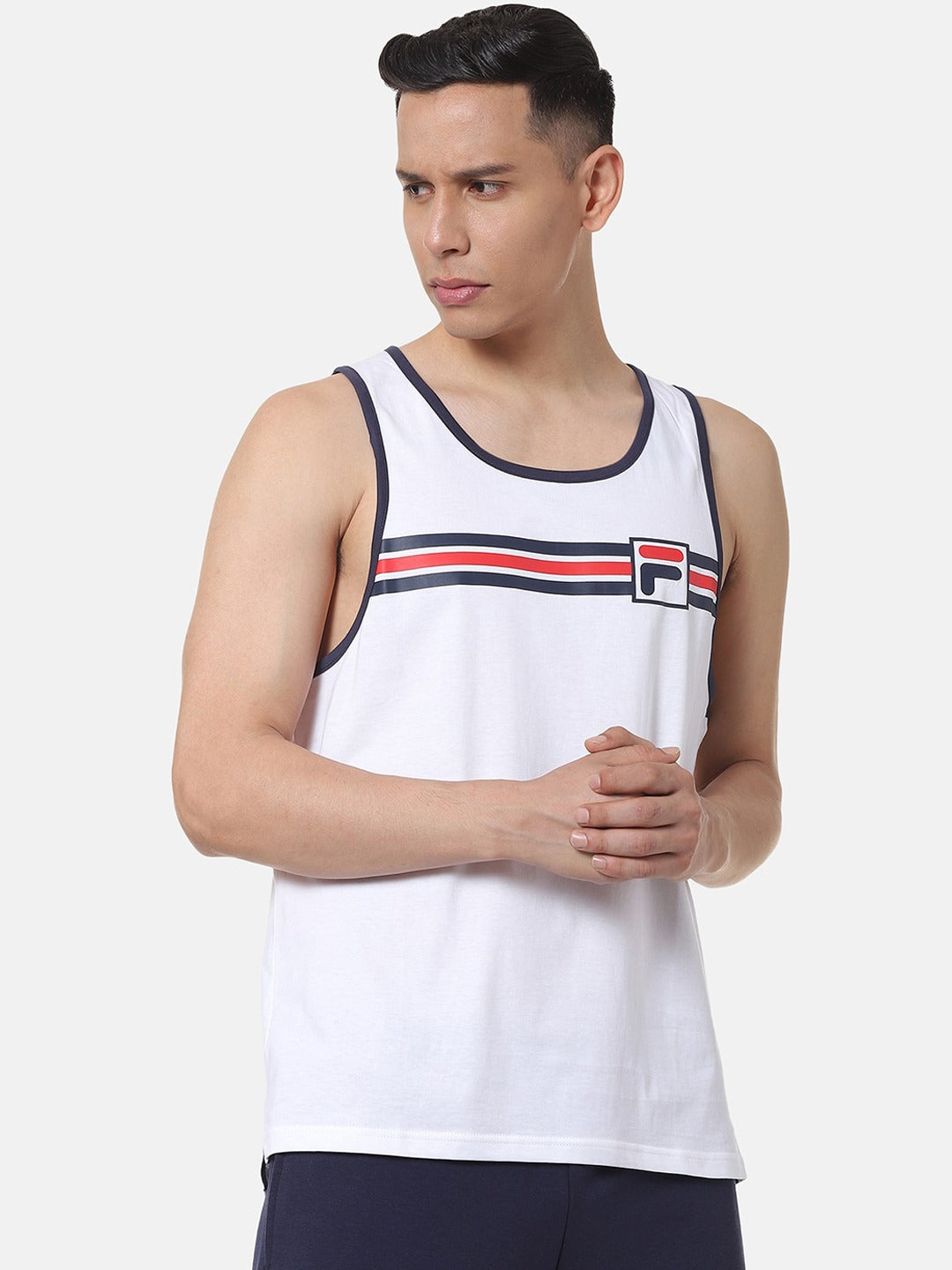 Fila Peacoat Quillan Men's Graphic T-Shirt