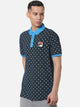 Fila Black Justus Men's Graphic Polo
