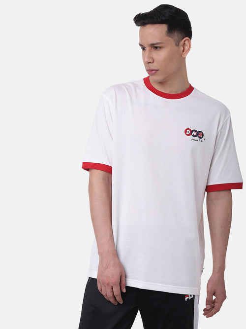 Fila Peacoat Fs2Rsc2B14X Unisex's Graphic T-Shirt