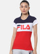 Fila Black Anna Women's Cut and Sew Polo