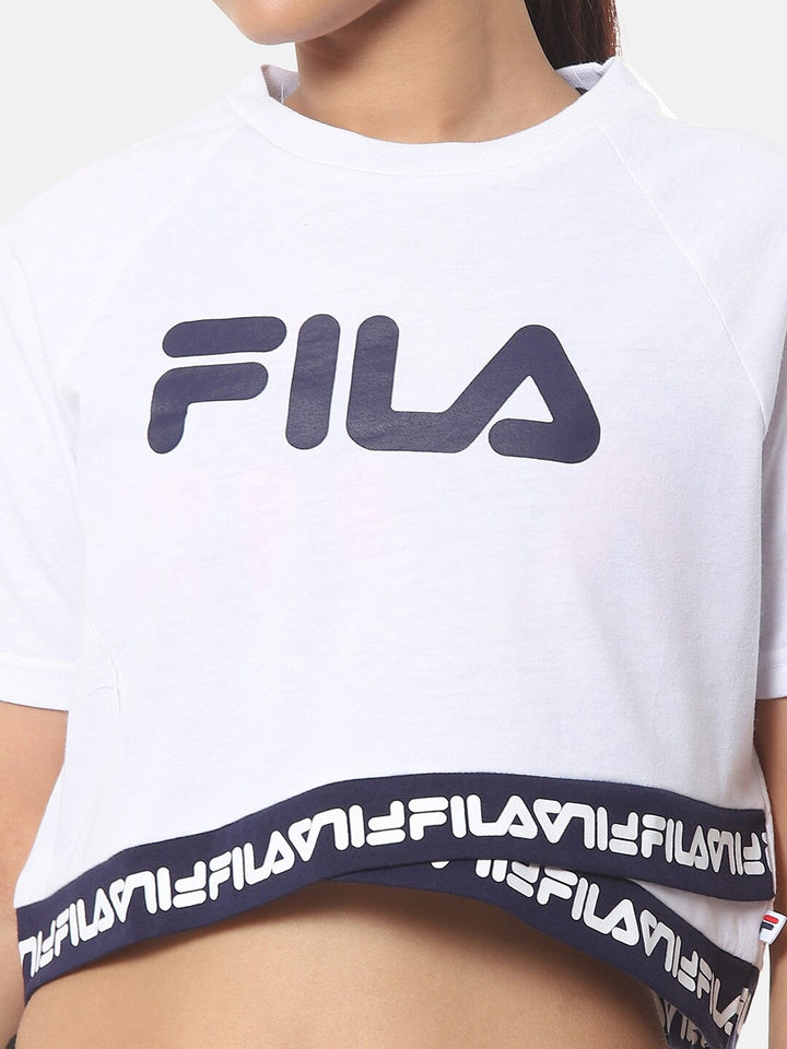 Fila Grey Bronti Women's Crop Top