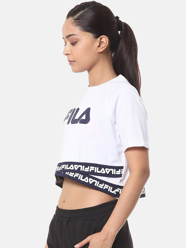 Fila Grey Bronti Women's Crop Top