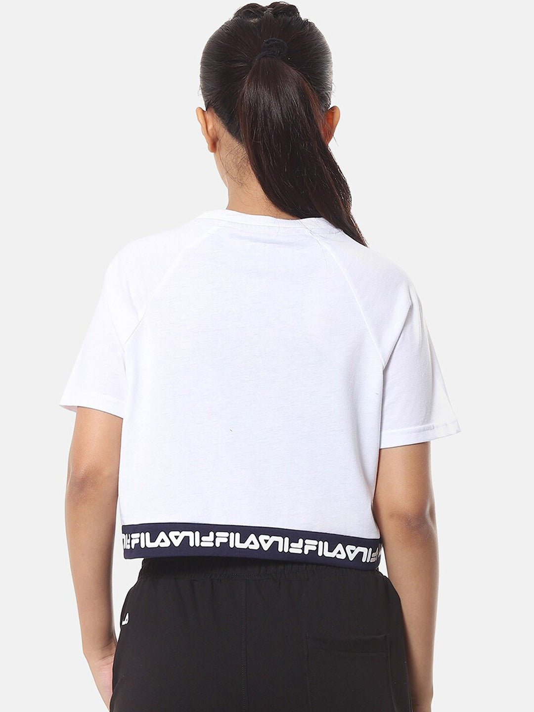 Fila Grey Bronti Women's Crop Top
