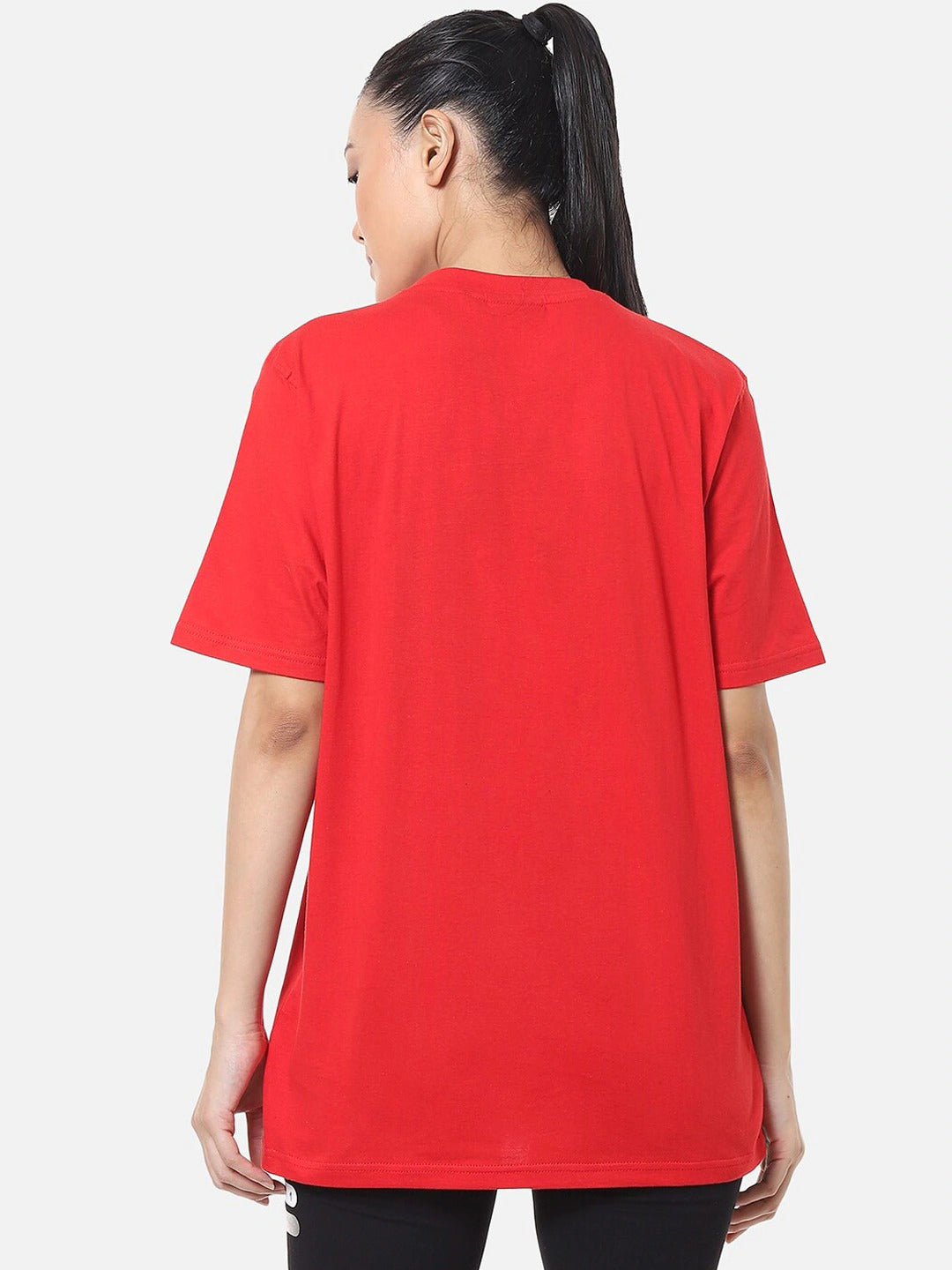 Fila Black Laveer Women's Graphic T-Shirt