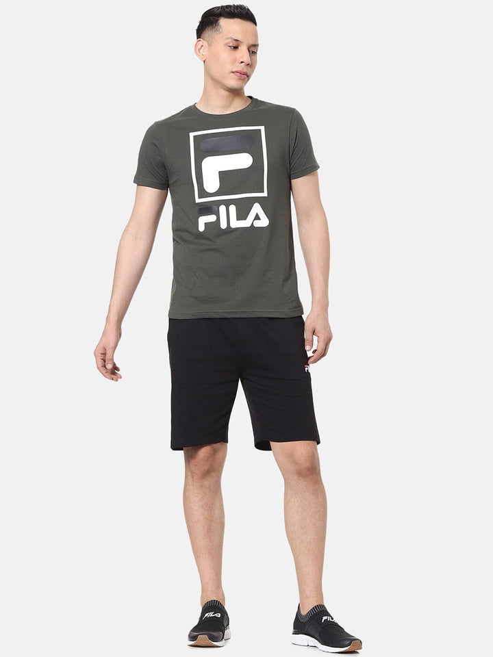 Fila Grey Ryde Men's Logo Shorts