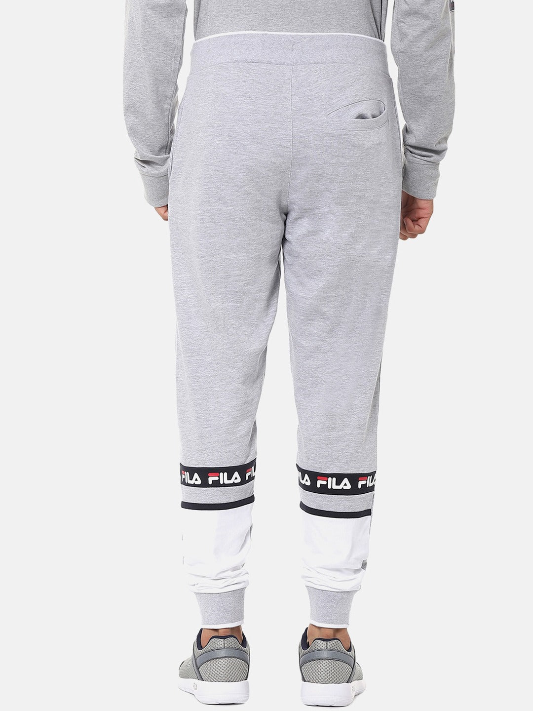 Fila Black Hugh Men's Cuffed Jogger