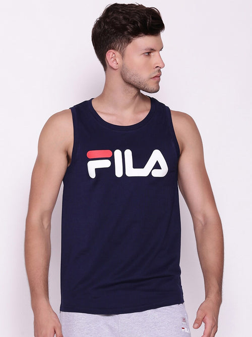 Fila Grey Eagle Tank Men's Logo Tank Top