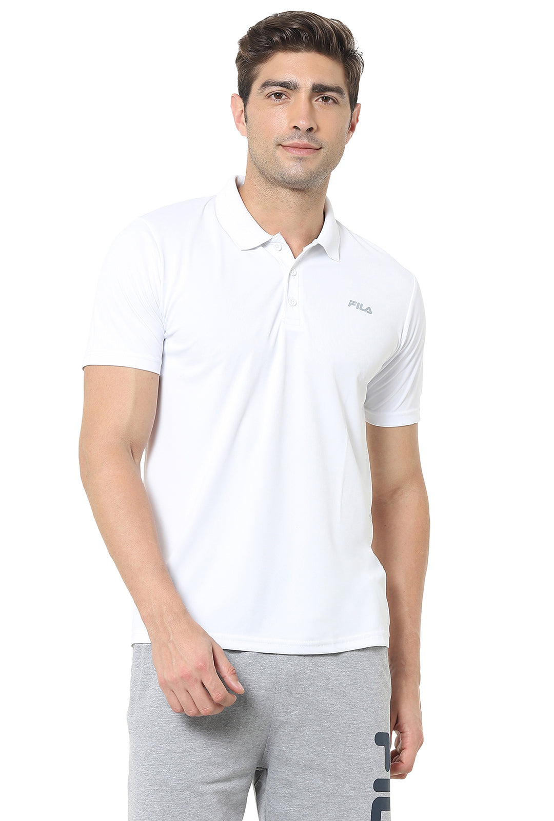 Fila Grey Arjen 21 Men's Logo T-Shirt