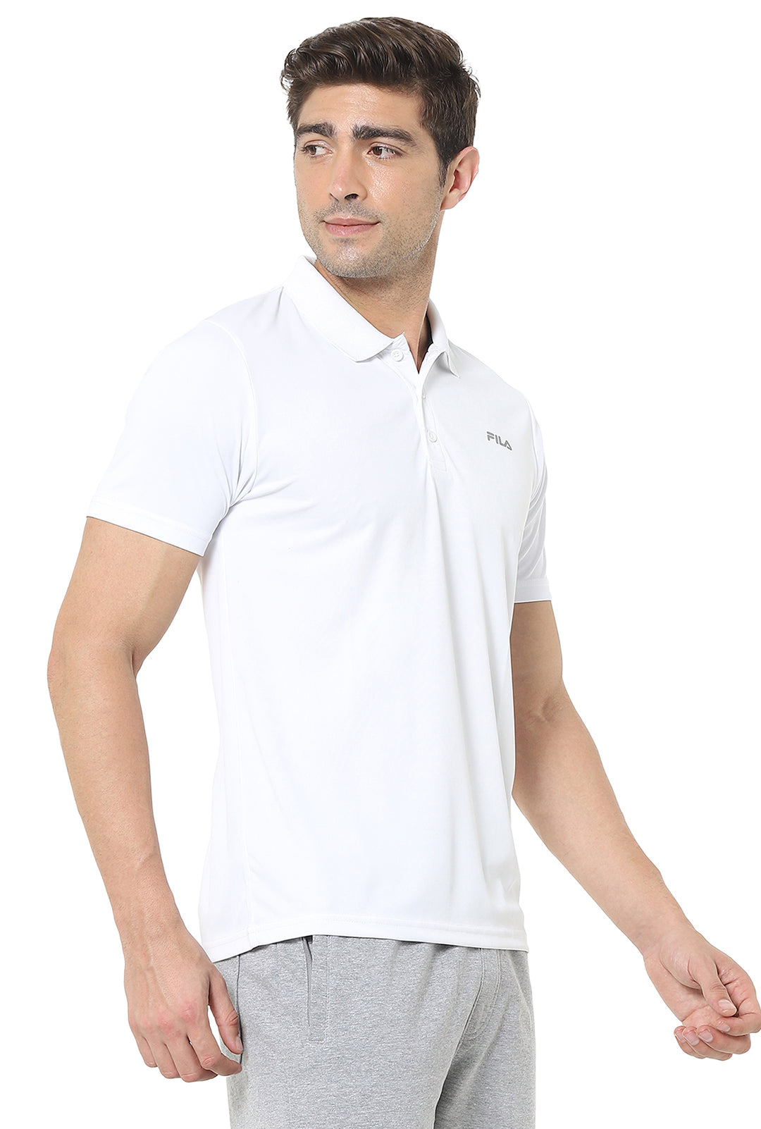 Fila Grey Arjen 21 Men's Logo T-Shirt