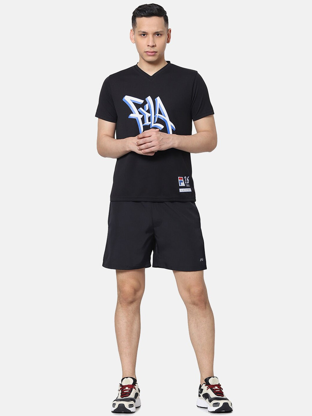 Fila Peacoat Rocco Men's Logo T-Shirt