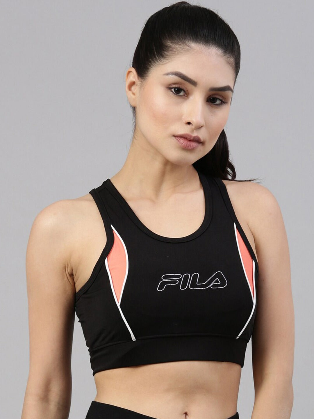 Fila Grey Eleanor Women's Sports Bra