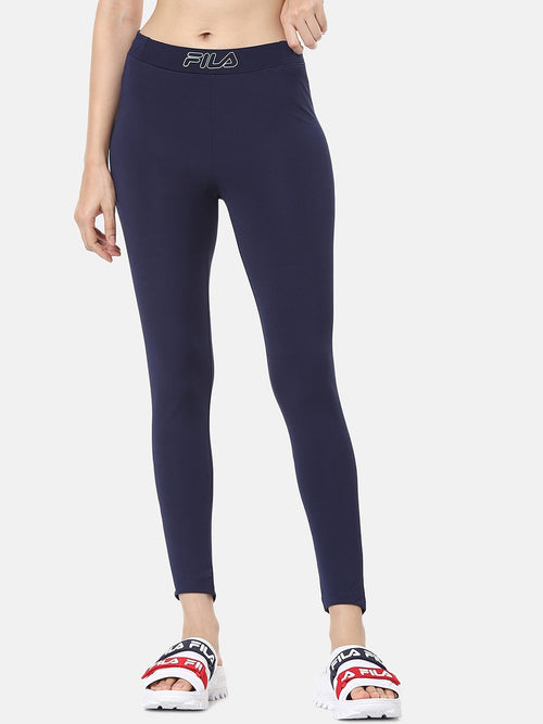 Fila White Lorette Women's Tights
