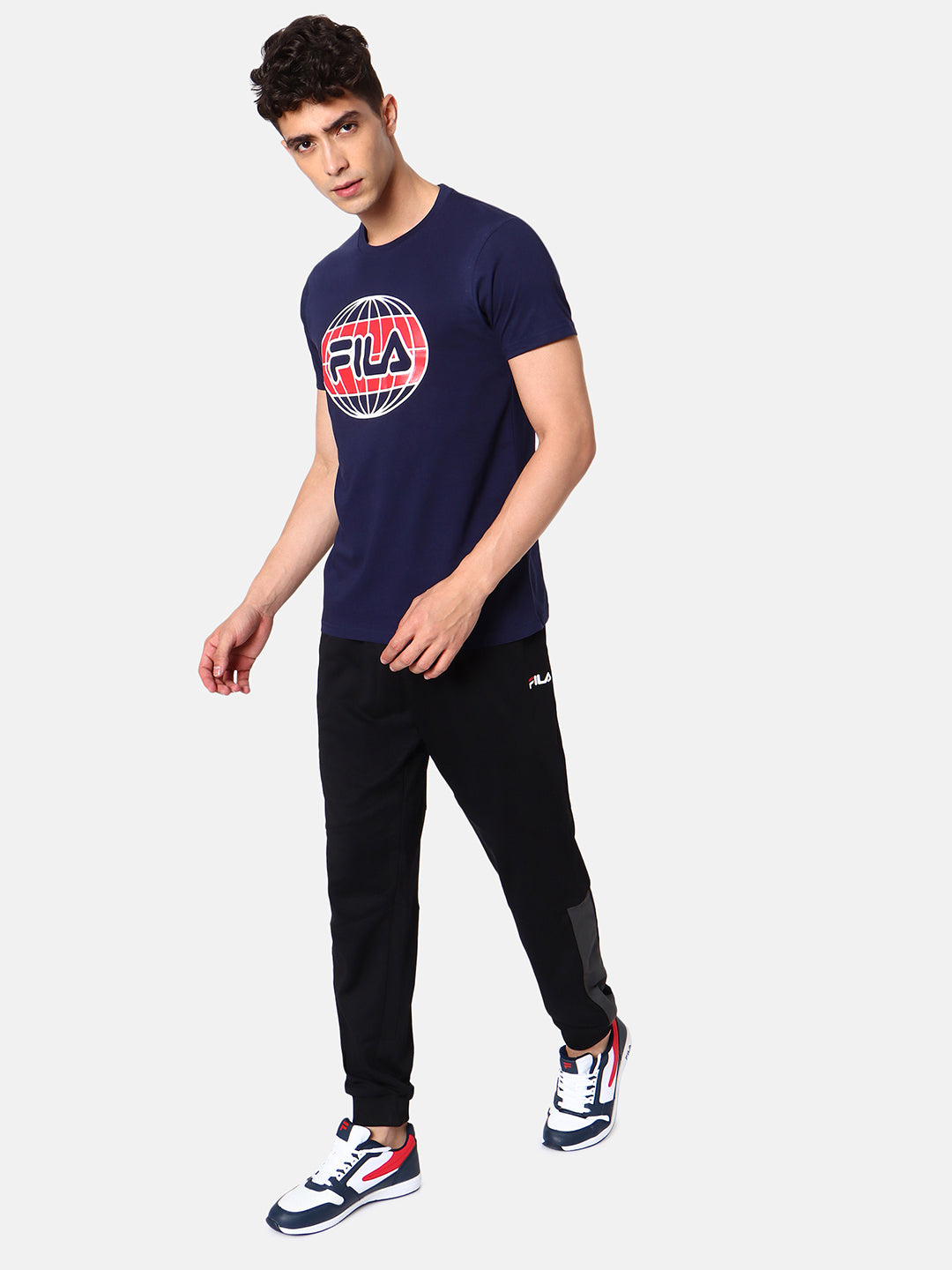 Fila Peacoat Laveer Men's Graphic T-Shirt