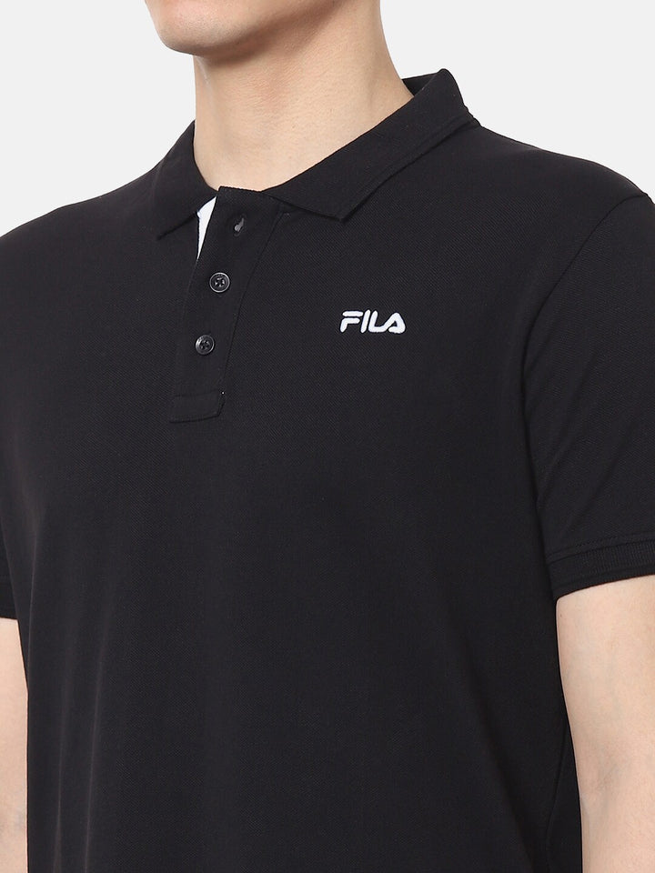 Fila Black Buffon 21 Men's Polo