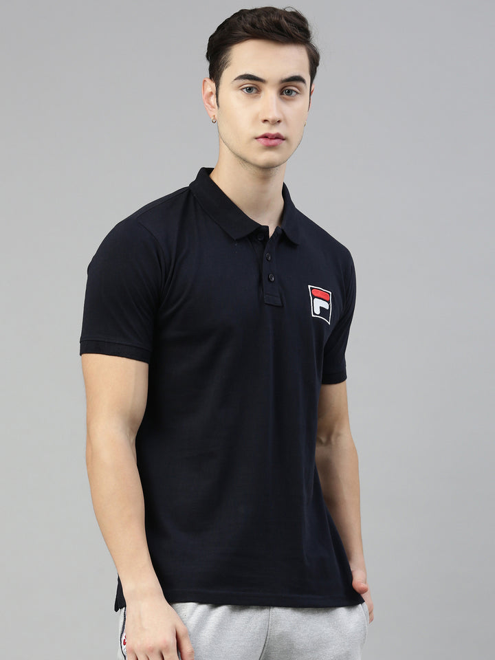 Fila White Ramsay Men's Solid Polo