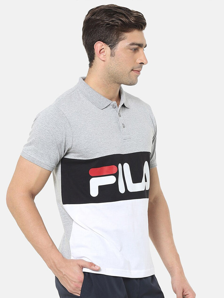 Fila Grey Robbie Men's Polo