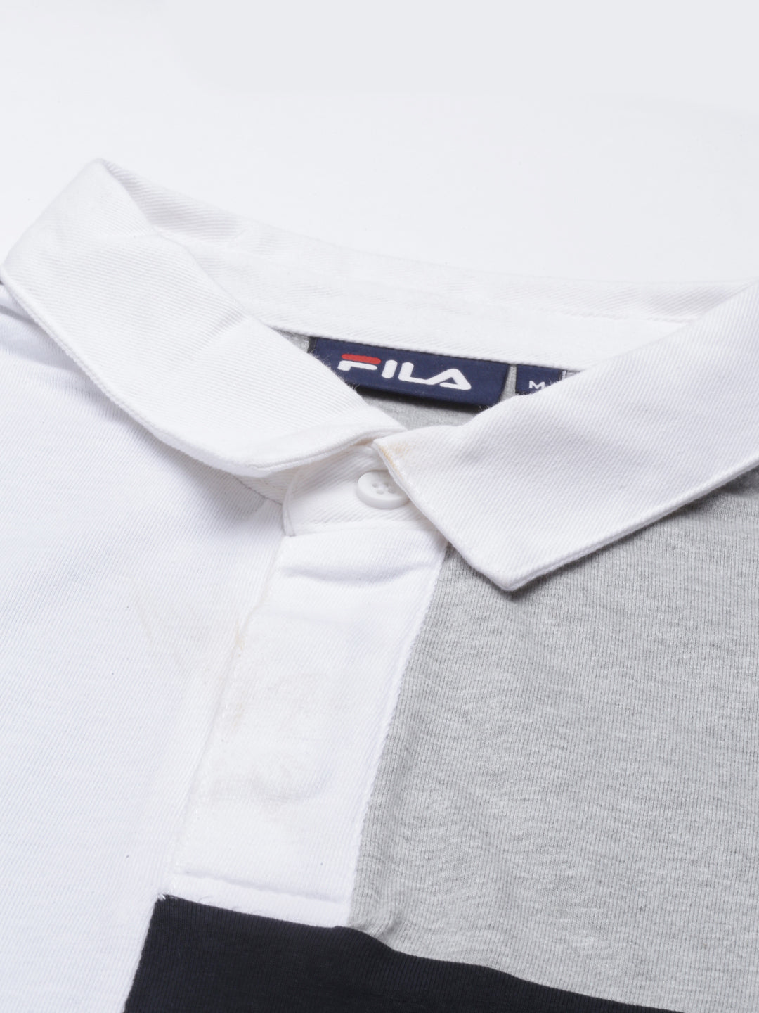 Fila Black Chock Men's Cut and Sew Polo