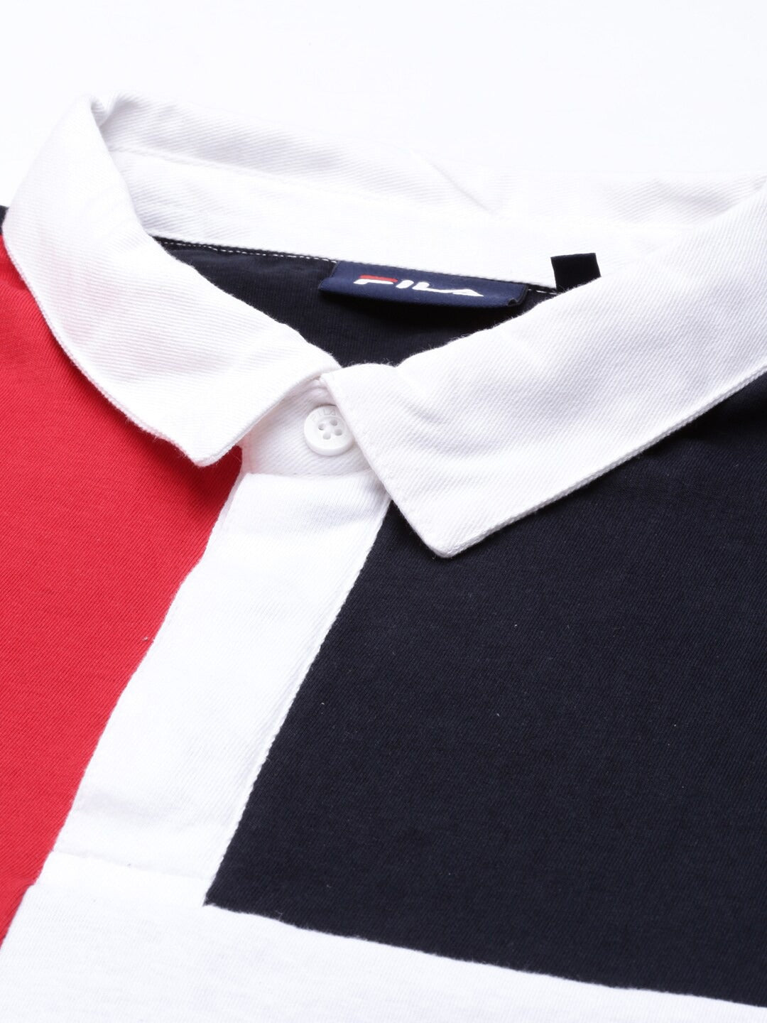 Fila Black Chock Men's Cut and Sew Polo