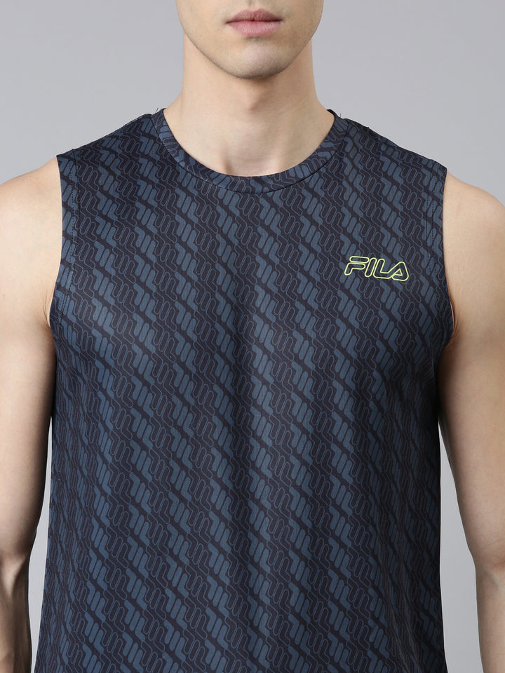 Fila Black Porter Men's Tank Top