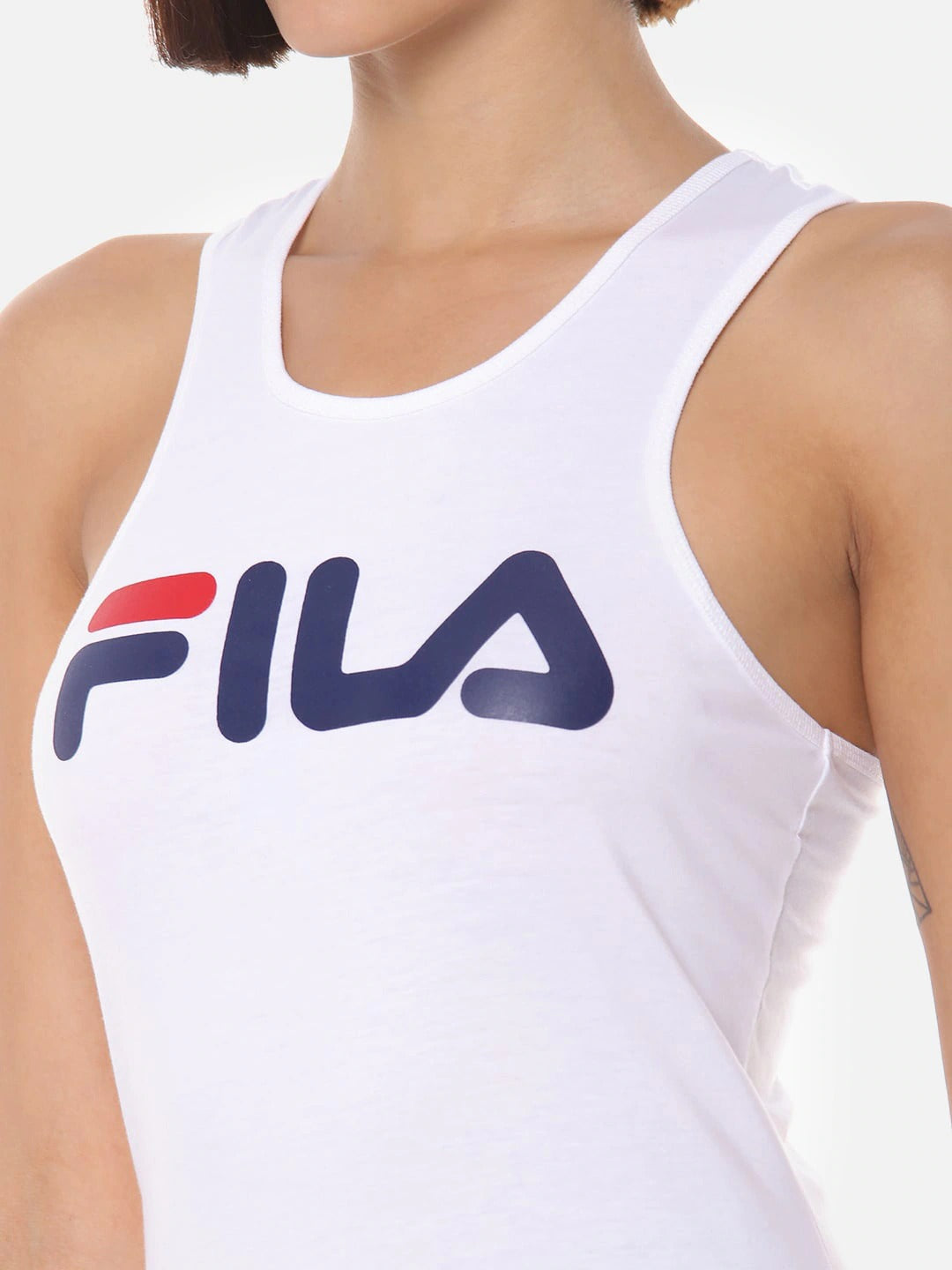Fila White Daisy Women's Tank Top