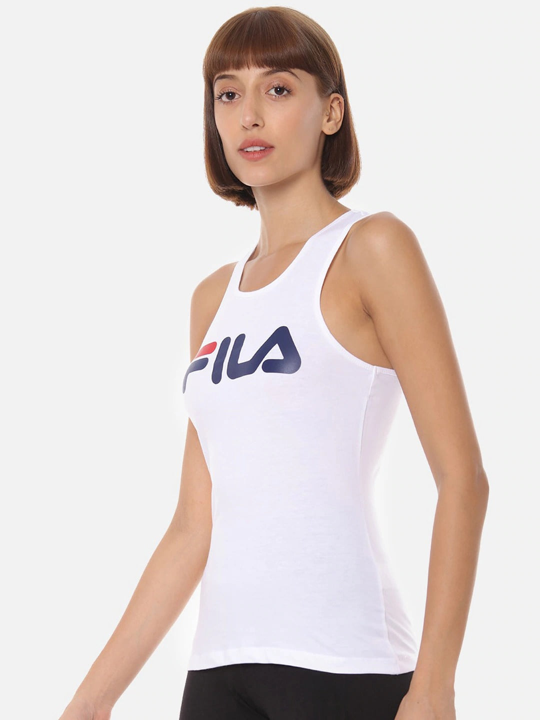 Fila White Daisy Women's Tank Top
