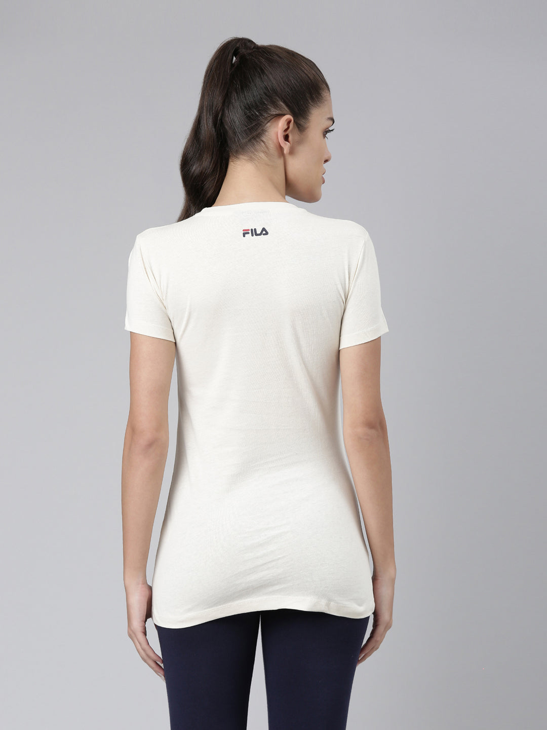 Fila Grey Rosemary Women's Graphic T-Shirt