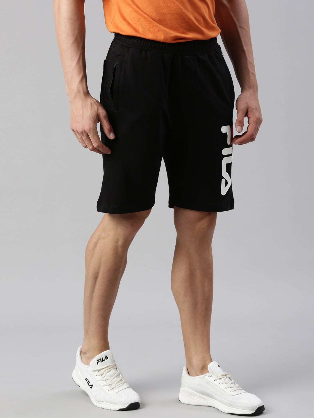 Fila Red Barbet Men's Printed Shorts