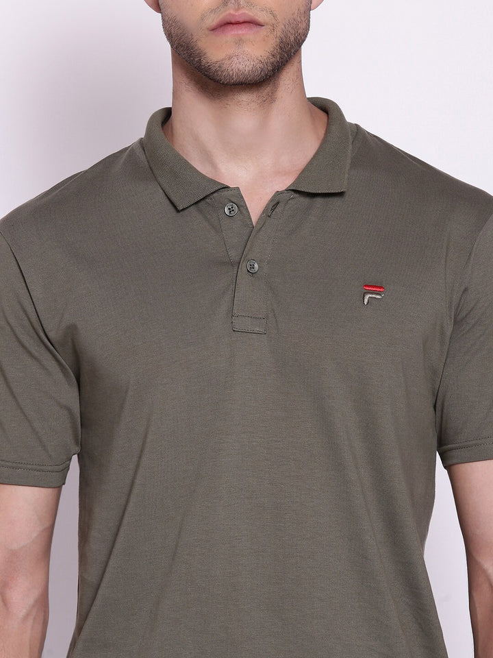 Fila Peacoat Tern Men's Logo Polo