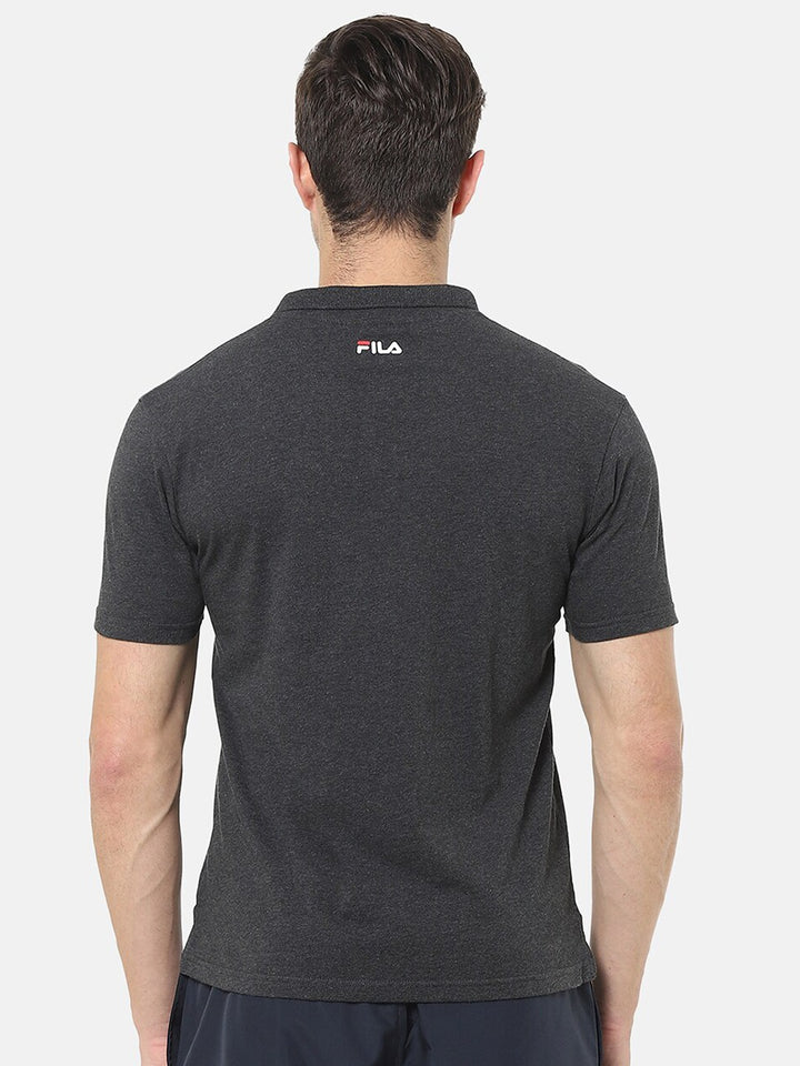 Fila Grey Tern Men's Logo Polo