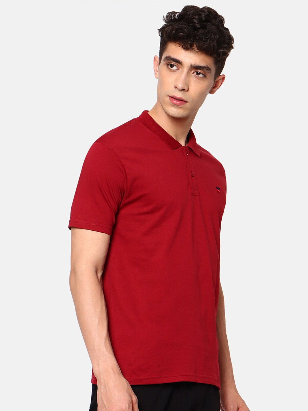 Fila Grey Tern Men's Logo Polo