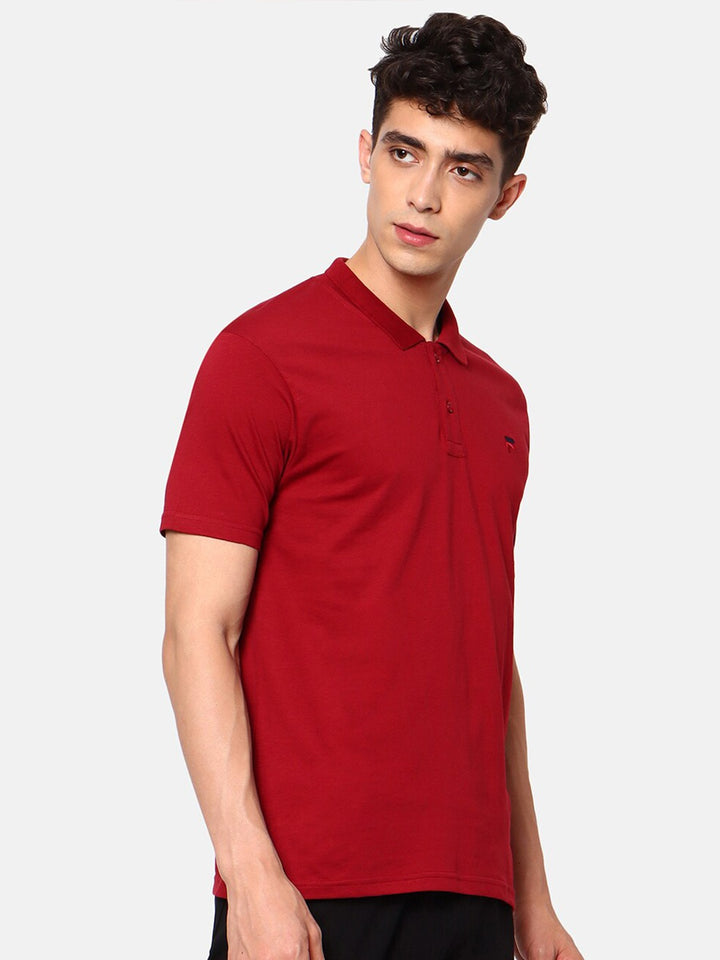 Fila Grey Tern Men's Logo Polo
