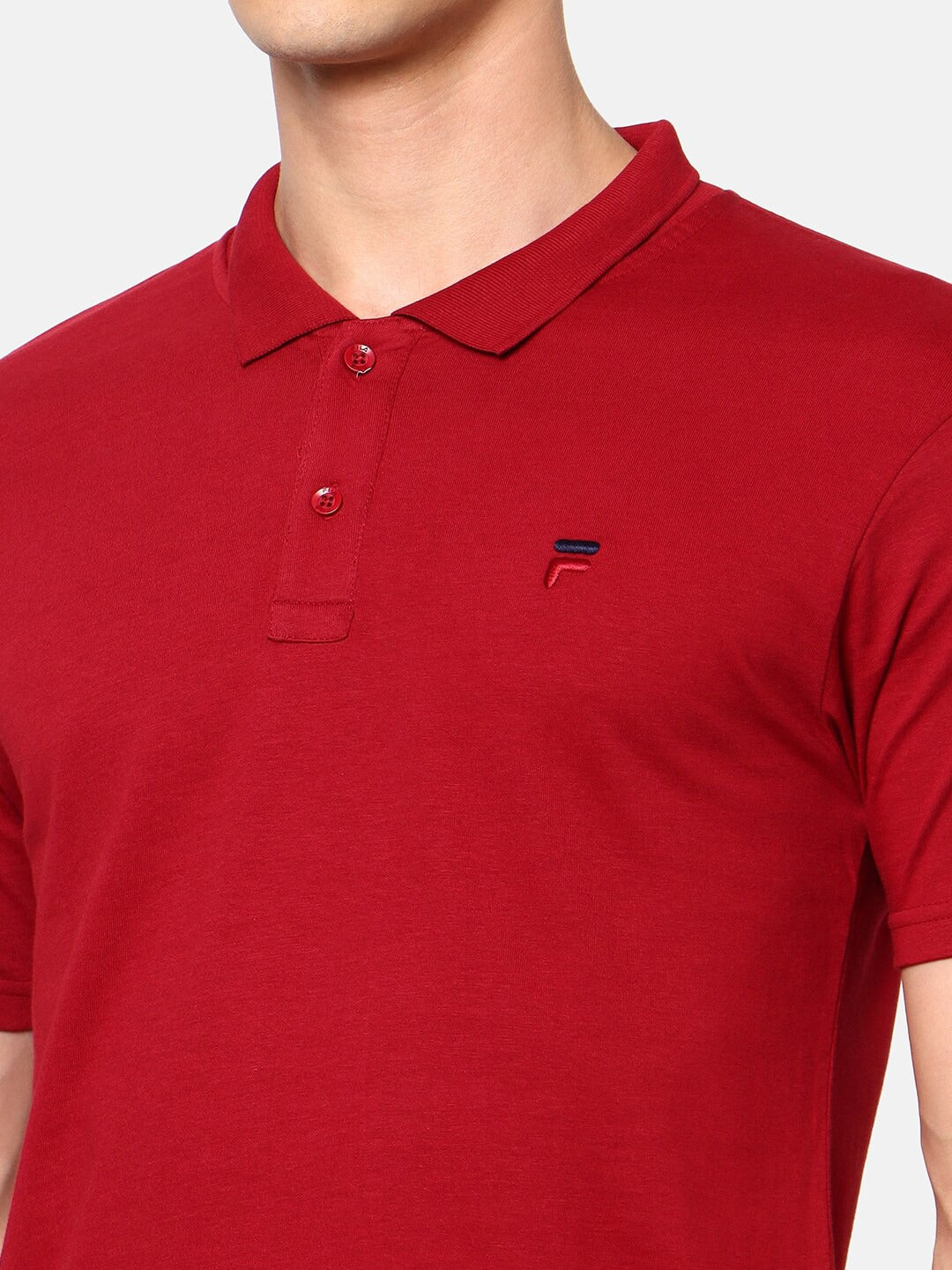 Fila Grey Tern Men's Logo Polo