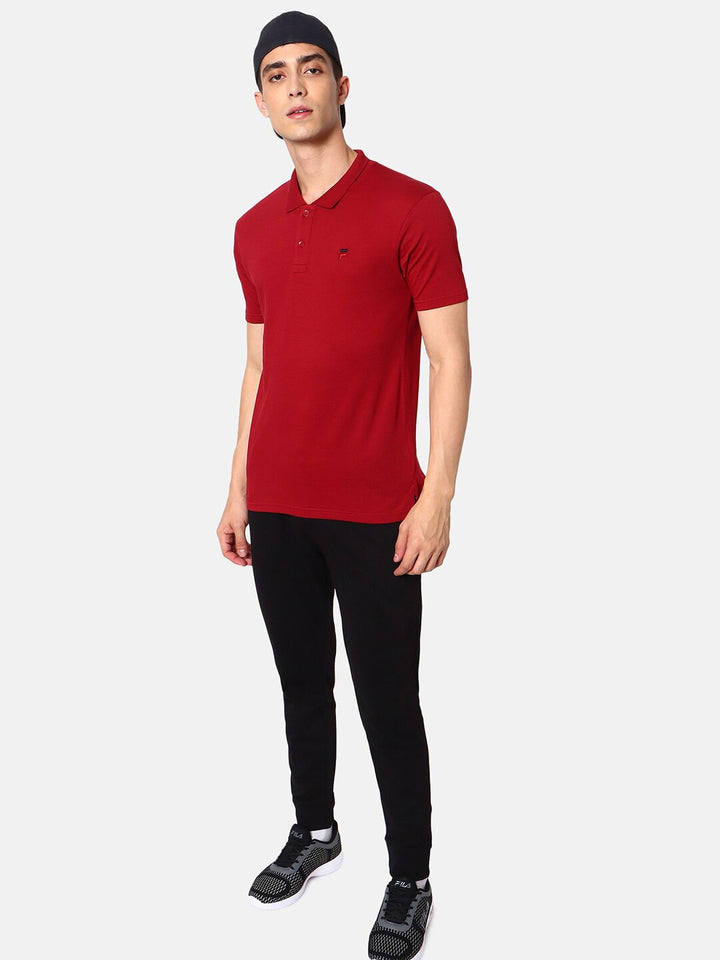 Fila Grey Tern Men's Logo Polo