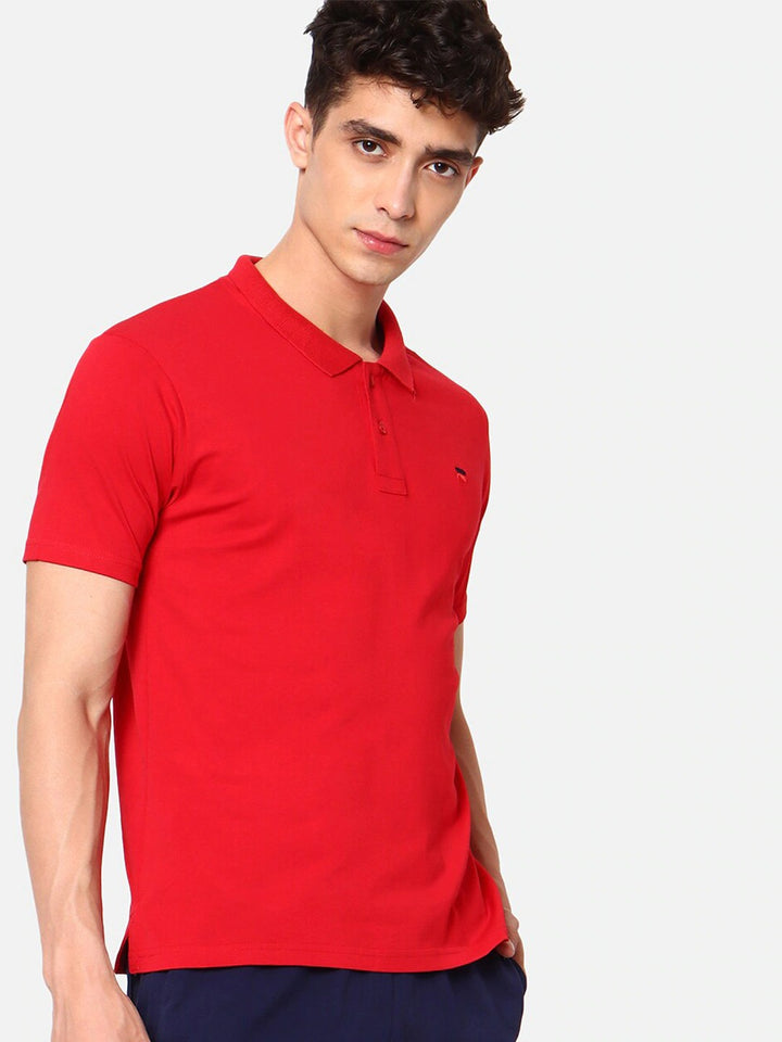 Fila Grey Tern Men's Logo Polo