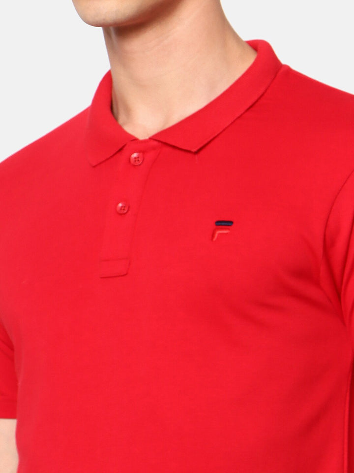 Fila Grey Tern Men's Logo Polo
