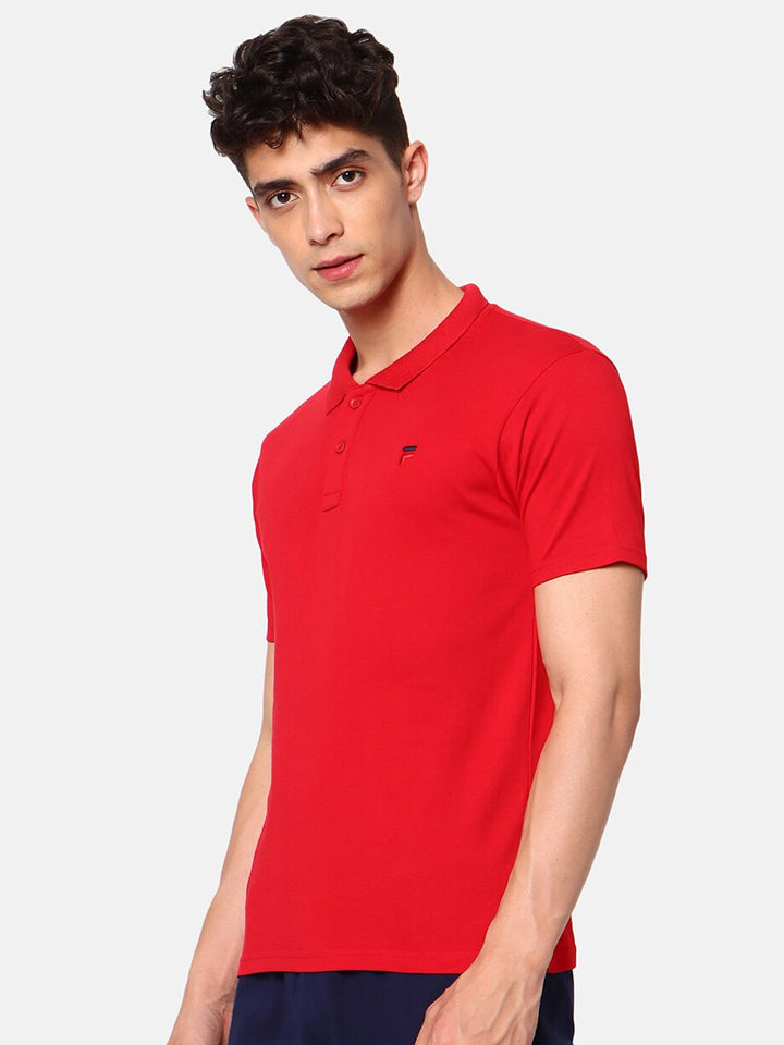 Fila Grey Tern Men's Logo Polo