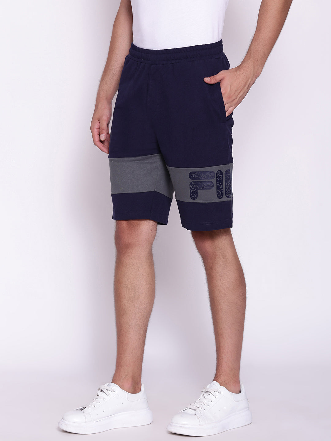 Fila Black Abbot Men's Long Shorts