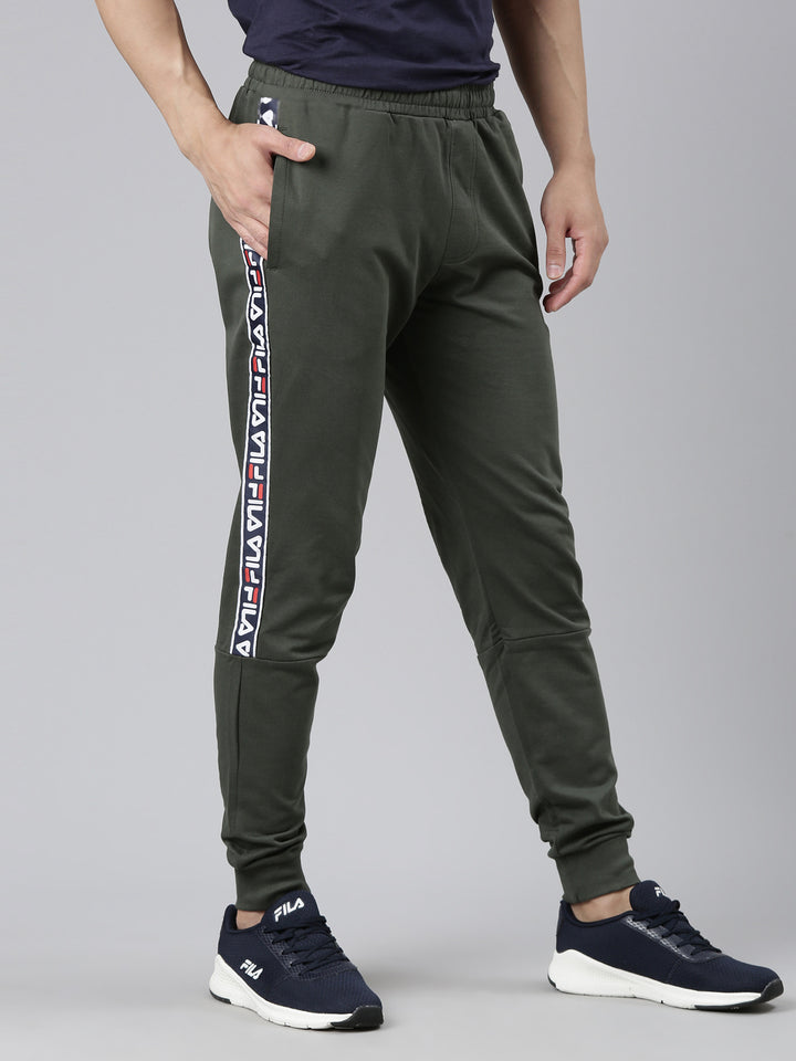 Fila Black Palmer Men's Cuffed Joggers