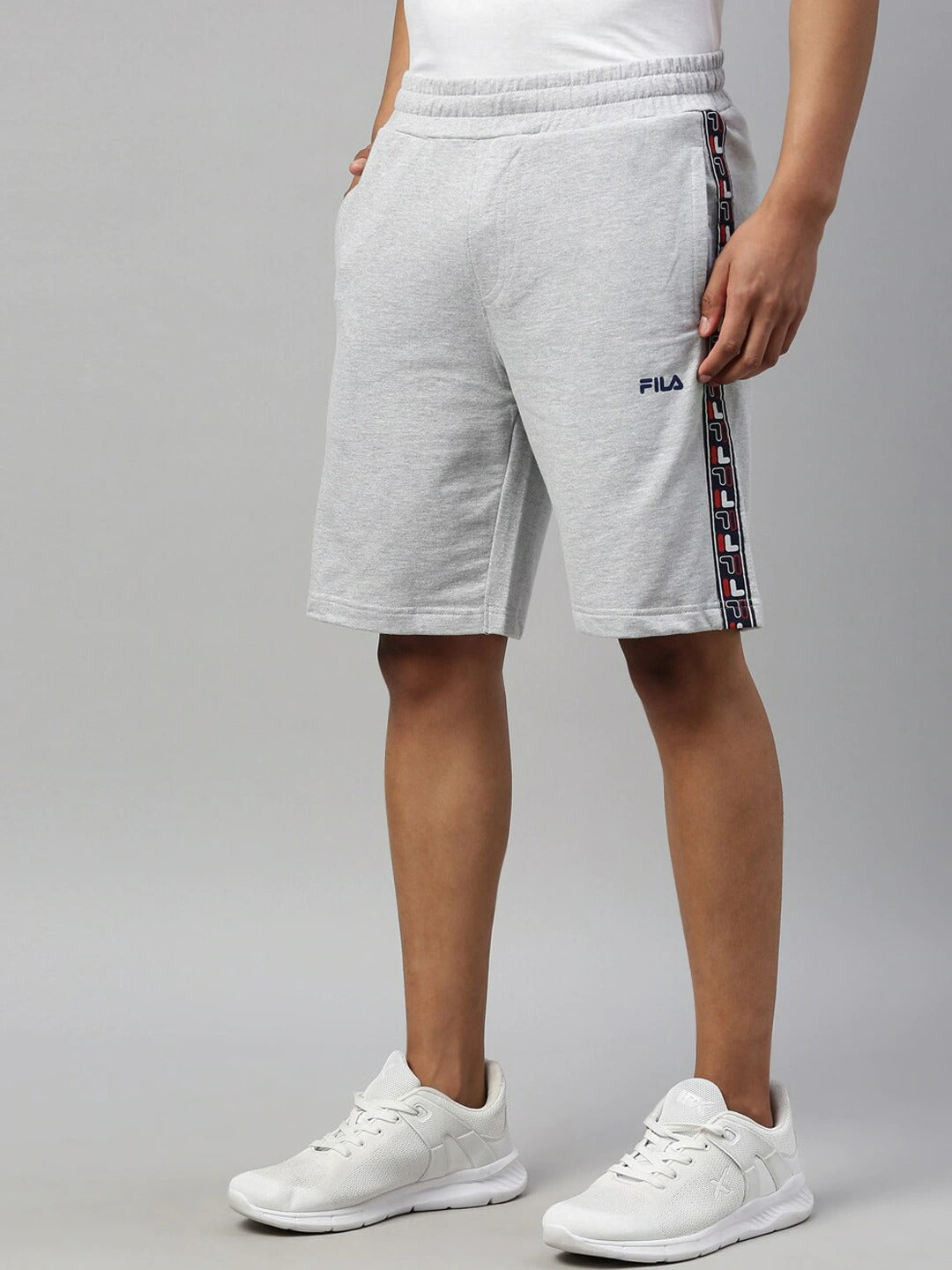 Fila White Rasper Men's Regular Short