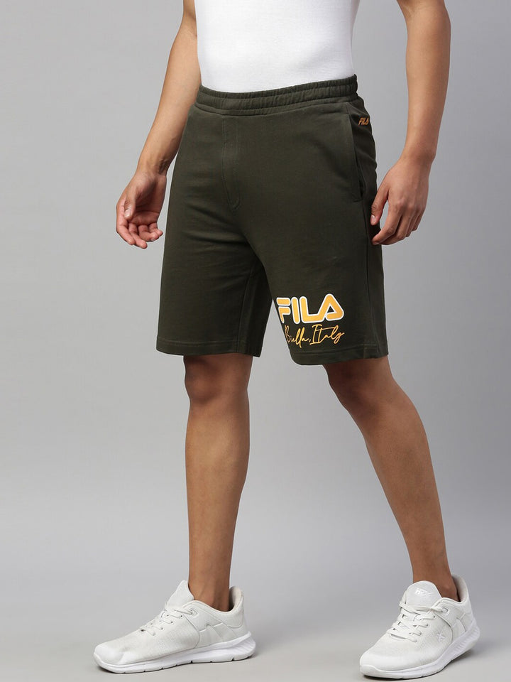 Fila White Stibo Men's Regular Short